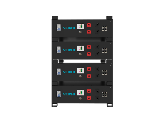 VCLB-5K-D01 Series 51.2V 100Ah Rack Mounted Lithium Iron Phosphate Battery Module for Residential and Commercial Energy Storage Systems VEICHI