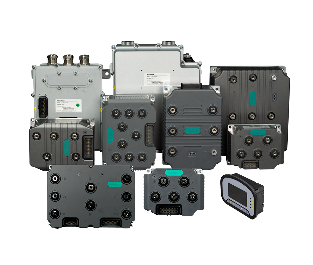 L6 Series Electric Drive Controller with Abundant Power Curves and High Safety for Engineering Vehicles, Electric Forklifts, Aerial Work Platforms Megmeet
