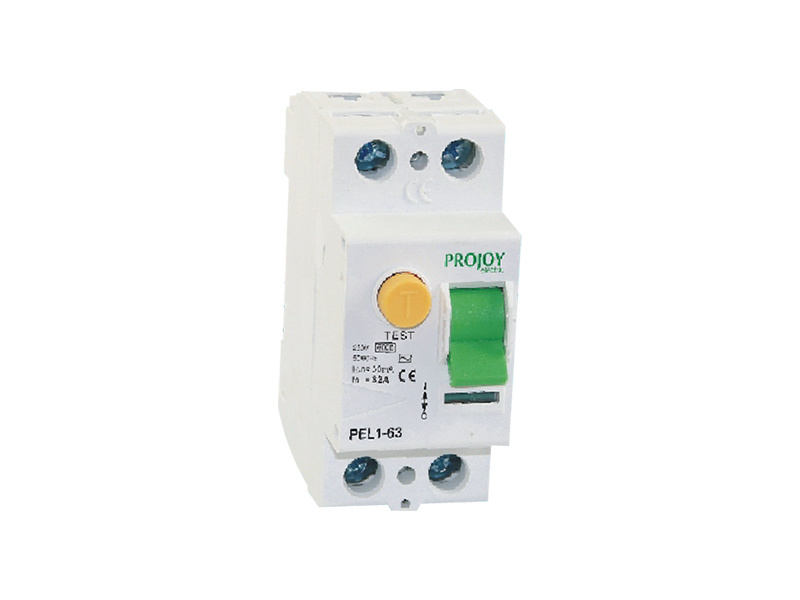 RCCB (PEL Series) 16A-63A 230V/400VAC Residual Current Circuit Breaker for Electrical Insulation Protection Projoy