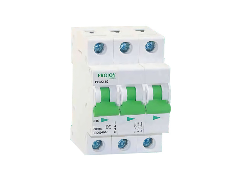 AC MCB (PEM Series) Overload & Short Circuit Protection Terminal Distribution Lines Projoy