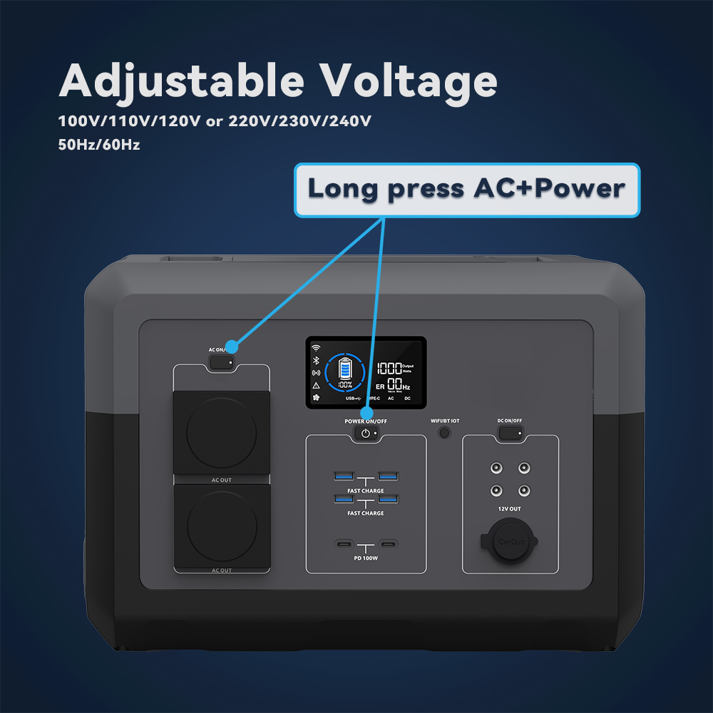 PORTABLE POWER STATION TD1200