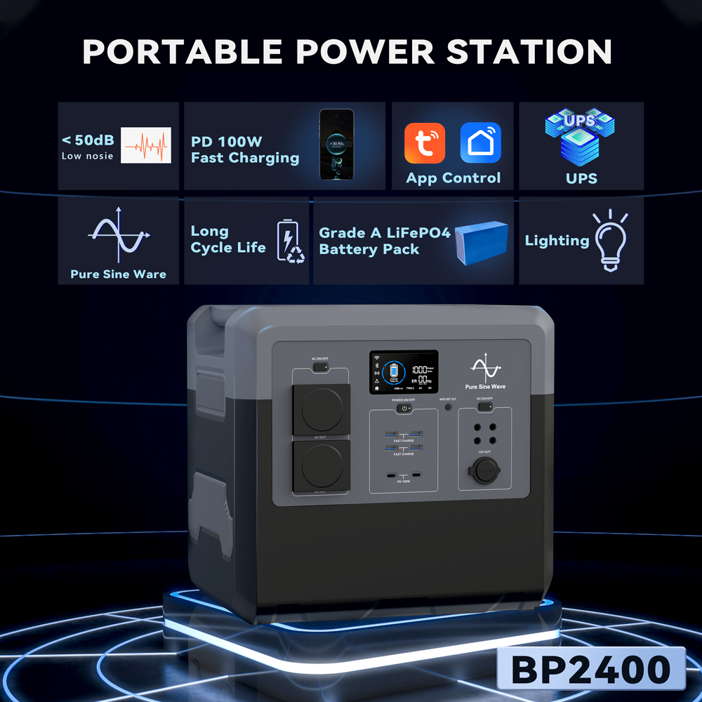 PORTABLE POWER STATION-TD2400