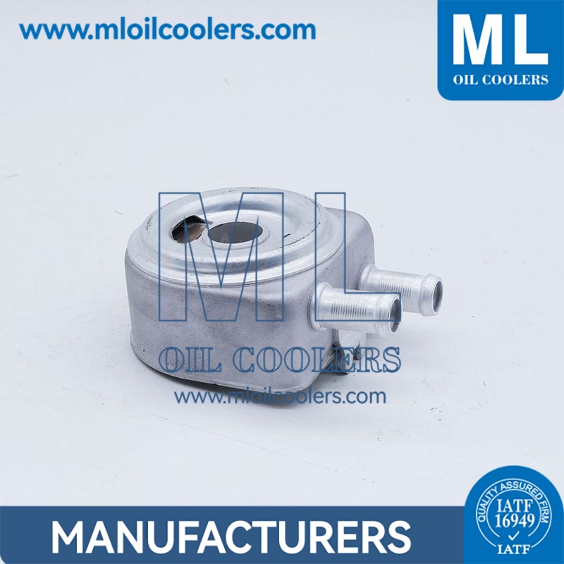 Oil Cooler Kit 26410-25402 26410-2G100 264102G000 100% Leak Tested for Hyundai Kia Vehicle Engine Oil Cooling System