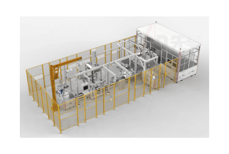 Fuel Cell Stack Production Line 2.5s/PCS ±0.1mm High-Precision Gantry Stacking System for Hydrogen Energy Manufacturing