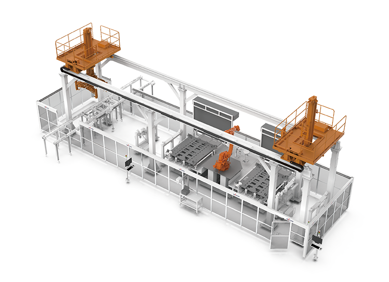 Integrated Production Solution for 46-Series Large Cylindrical Batteries High-Speed High-Precision Laser Welding and RFID Traceability for EV Battery Manufacturing LEAD Intelligent