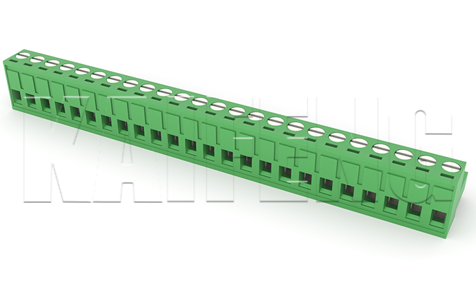 Pluggable Terminal Block KF2EDG-X-5.08mm 300V 15A UL Certified 40℃ to +105℃ Temperature Range for Energy Storage and Battery Systems