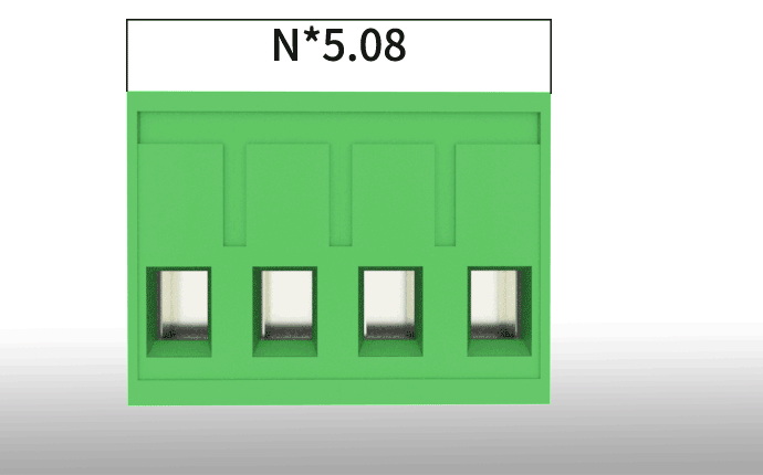 Pluggable Terminal Block KF2EDG-X-5.08mm 300V 15A UL Certified 40℃ to +105℃ Temperature Range for Energy Storage and Battery Systems