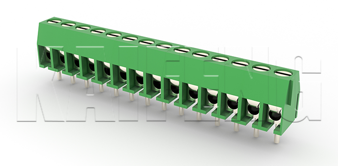 PCB Terminal Block KF126V-5.00mm High-Current 10A UL 18A IEC for Energy Storage & Battery Systems