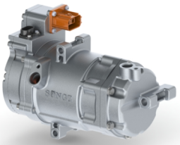 SZB Series Electric Compressor Variable Wall Thickness Scroll Design for Automotive Air Conditioning Systems