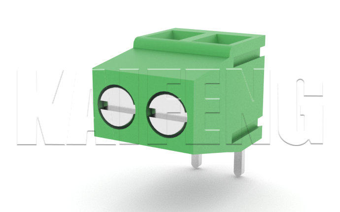 PCB Terminal Block KF128R(H:13.9)-5.08mm 300V 10A 20mΩ High-Current Resistance for Battery Systems and Energy Storage Applications