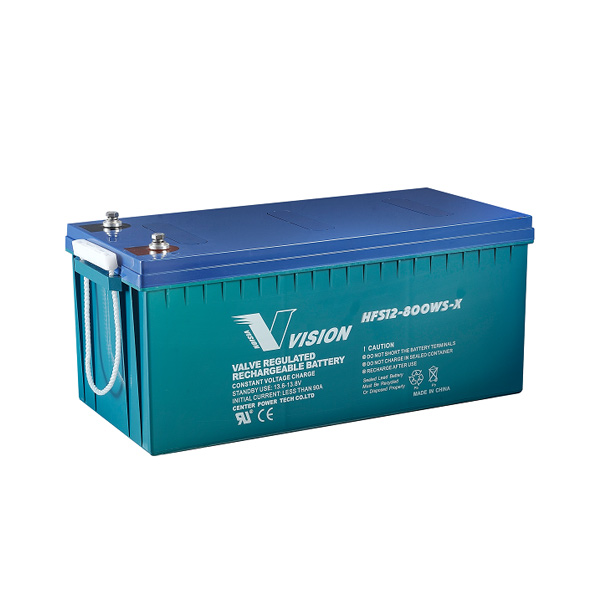 HFS Series High Power VRLA Battery High-Energy AGM Sealed Lead-Acid for Data Centers Telecom UPS Systems