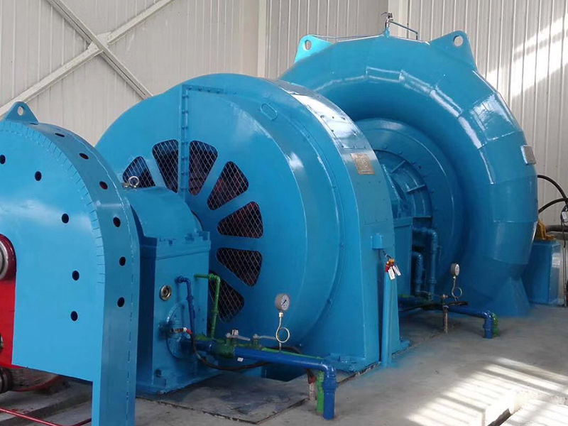 Horizontal Francis Turbine Efficient Low-Head Hydropower Generation HNAC