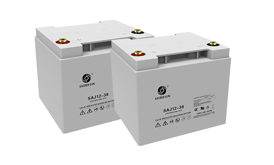 SAJ Series AGM Gel Hybrid Battery 12V High Cycle Life for Solar Energy Storage Systems