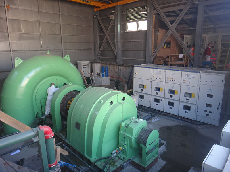 Horizontal Francis Turbine Efficient Low-Head Hydropower Generation HNAC