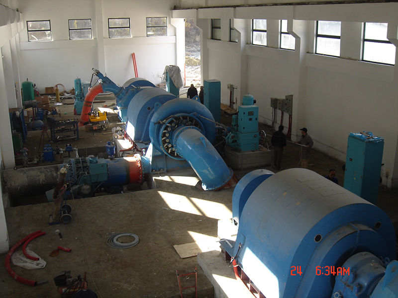 Horizontal Francis Turbine Efficient Low-Head Hydropower Generation HNAC