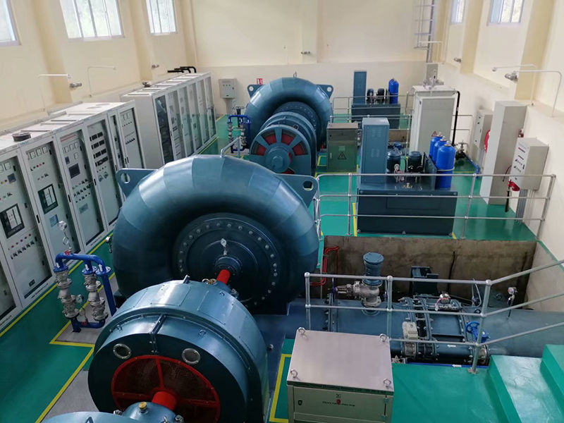 Horizontal Francis Turbine Efficient Low-Head Hydropower Generation HNAC