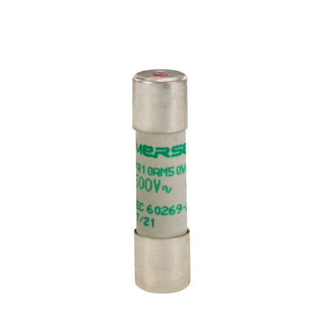 Cylindrical aM Fuse Link 10x38 Size 500VAC 6A Short-Circuit Protection for Industrial Electrical Systems Mersen FR10AM50V6I