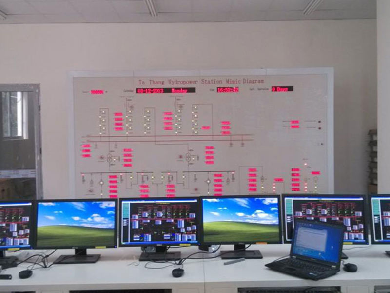 HZ3000 SCADA Computer Monitoring System for Hydropower, Substation & Renewable Energy Plants