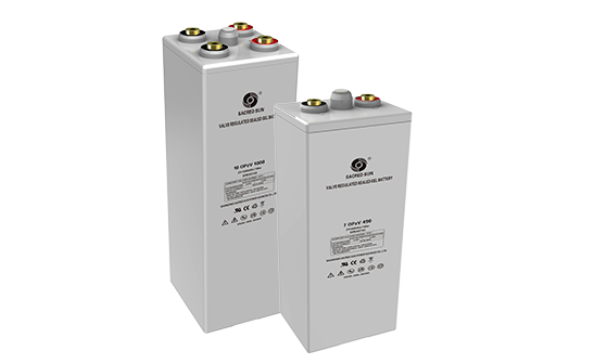 OPzV Series Gel Batteries Long Cycle Life High Rate Discharge Telecom Energy Storage Sacredsun