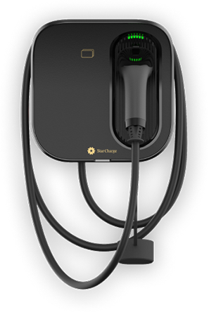 AC Charger 7/11/22kW Compact Wall-Mounted Smart EV Charging Station for Residential and Commercial Use StarCharge