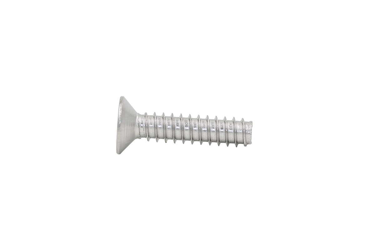 Countersunk Head Tapping Screws Flat Tail Nails IFI 502-8-1982 BF Tooth Cross Recess (H Type) 304 Stainless Steel For Electronic Electrical Installation