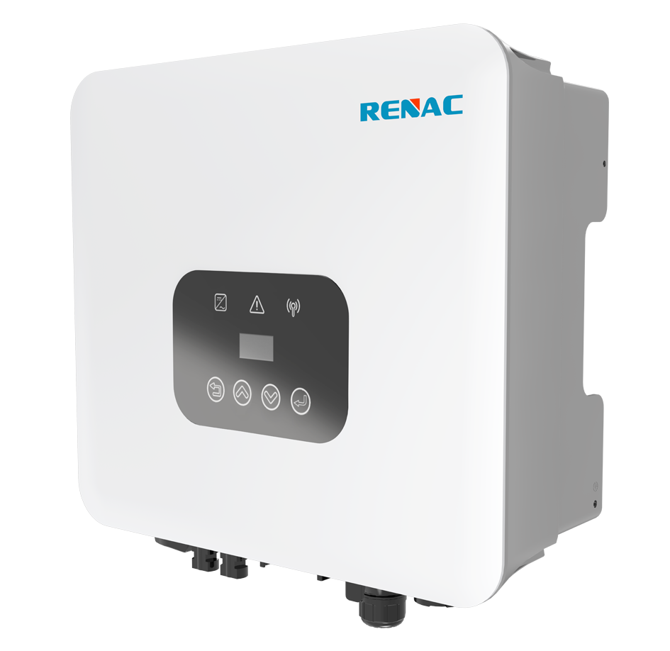 RENAC R1 Macro Series Single Phase Inverters 2 MPPT High Efficiency Grid-Tied Solar Inverter 3.68~6kW
