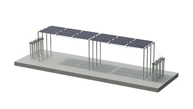 Flexible Mounting System for Large-Span Rivers & Rugged Mountains - High Clearance & Multi-Span Adaptability