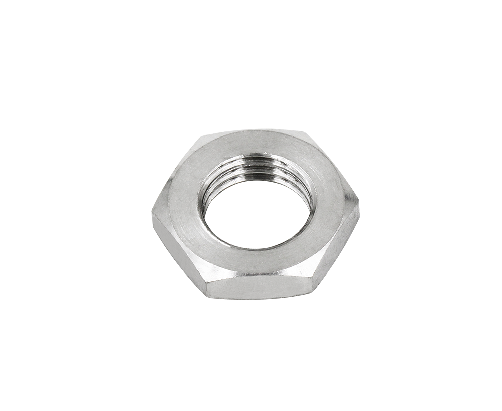 Hexagonal Thin Nut Stainless Steel M8-M16 Low-Profile Fastener for新能源 Equipment Connections
