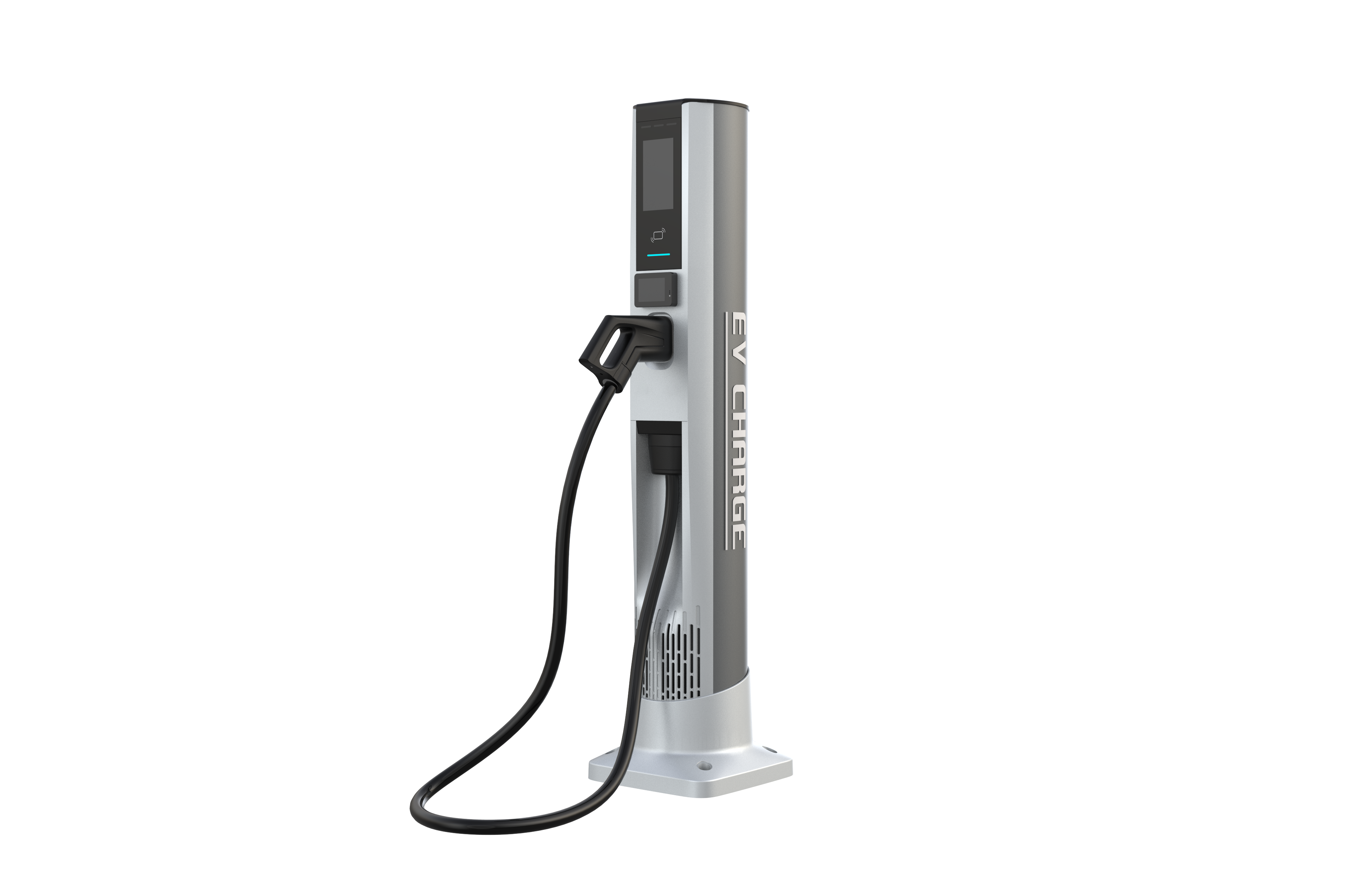 Single-Connector Charging Dispenser DC Fast Charging Station for Electric Vehicles CCS2 200-1000V 200A (Customizable 350A) CE Certified