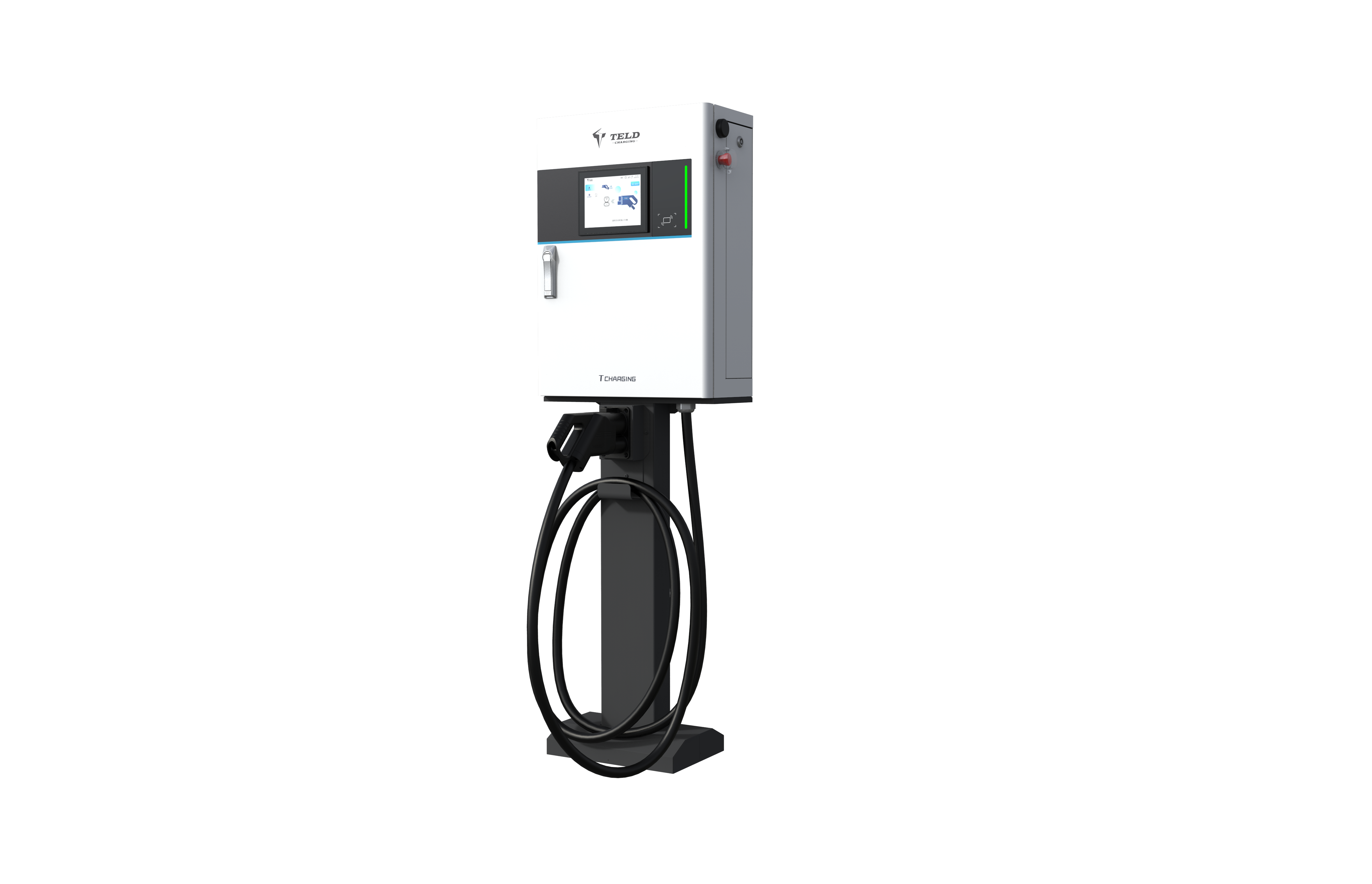 40kW Integrated DC Charger High-Efficiency Fast Charging Solution for Electric Vehicles CCS2 Connector