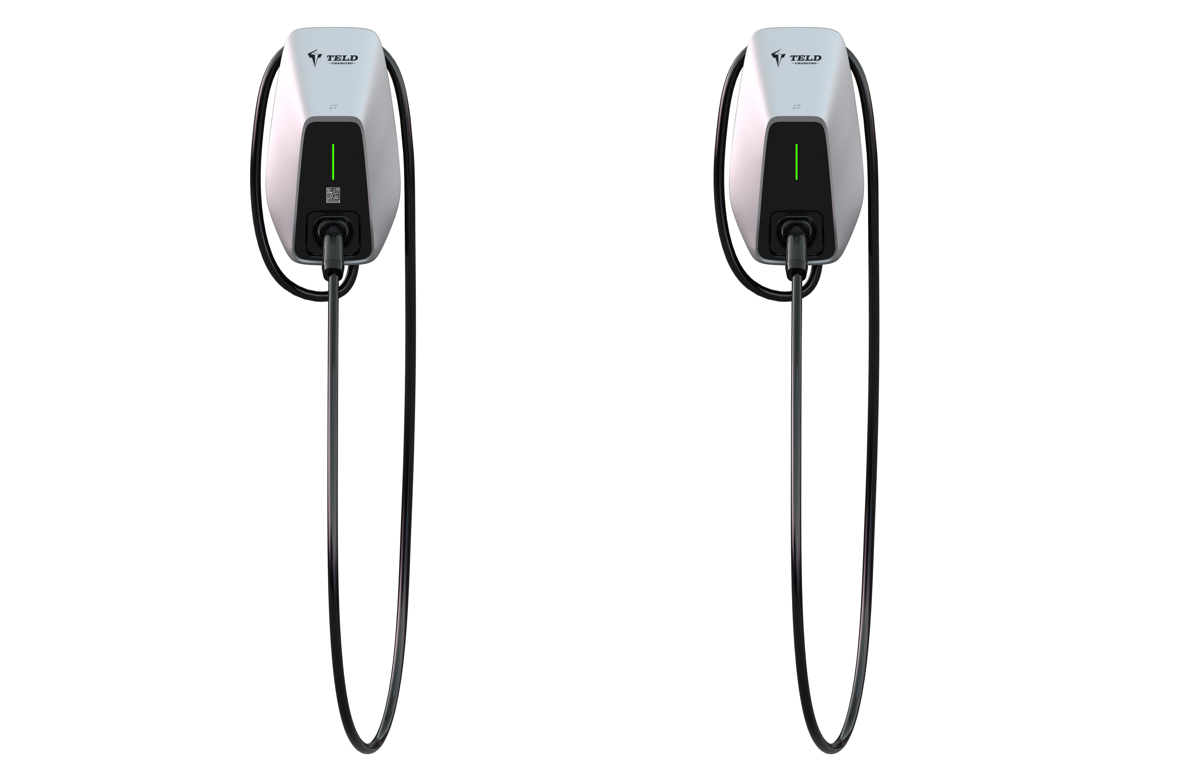 7/11/22kW AC Charger Compact Design Easy Installation RFID & Plug & Charge Personal Use TELD