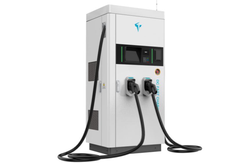 Integrated DC Charger 80/120/160kW High-Efficiency Fast Charging Solution for Electric Vehicles CCS2 Connector Support