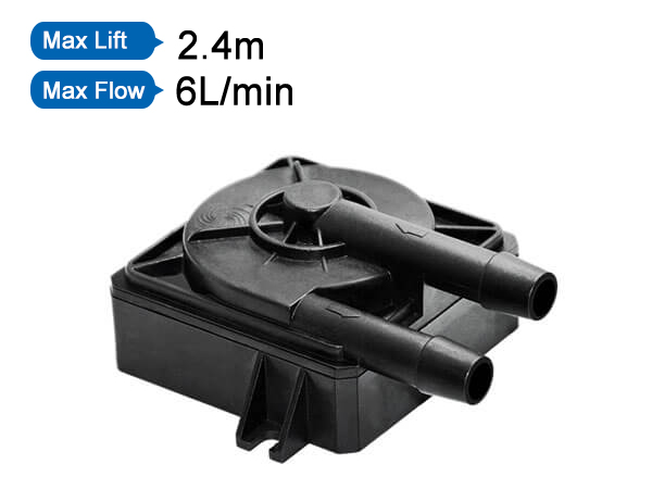 Shenpeng P6038 12V Ultra-Silent Brushless Water Pump 6L/min 2.7m Lift for CPU Cooling & Industrial LED Radiator Systems