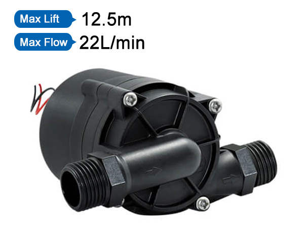 12V/24V Solar Water Pump Brushless DC Circulation Pump for Solar Heater System with IP68 Protection Shenpeng