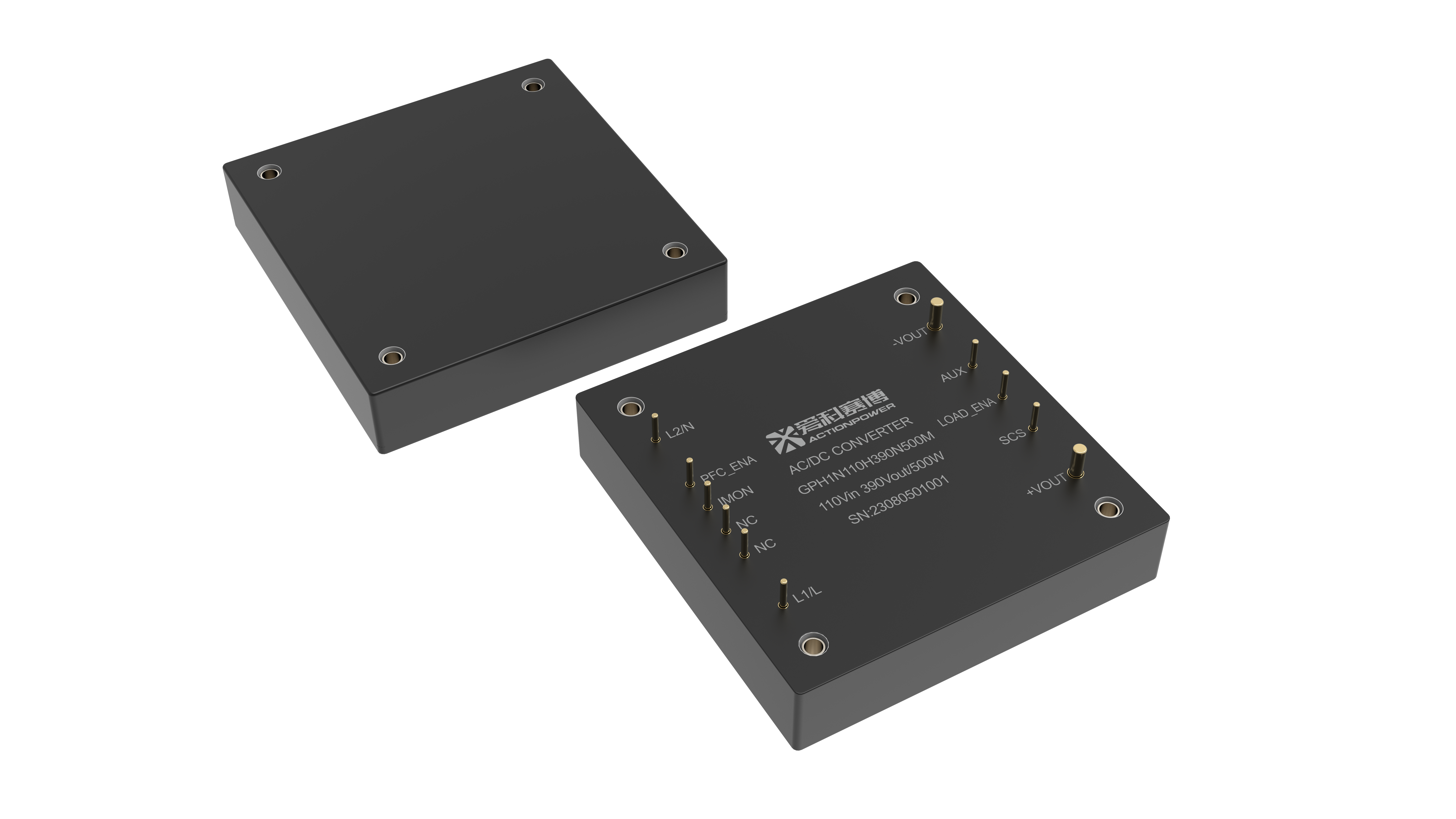 GPH 1 N Series High-Efficiency AC-DC Power Supply 165-265VAC Input 390VDC Output for Renewable Energy Storage Systems