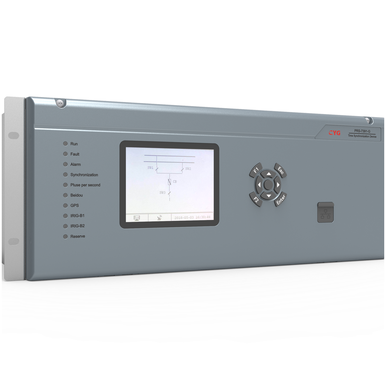 PRS-7391 Time Synchronization Device High-Precision Timing for Substations and Power Plants