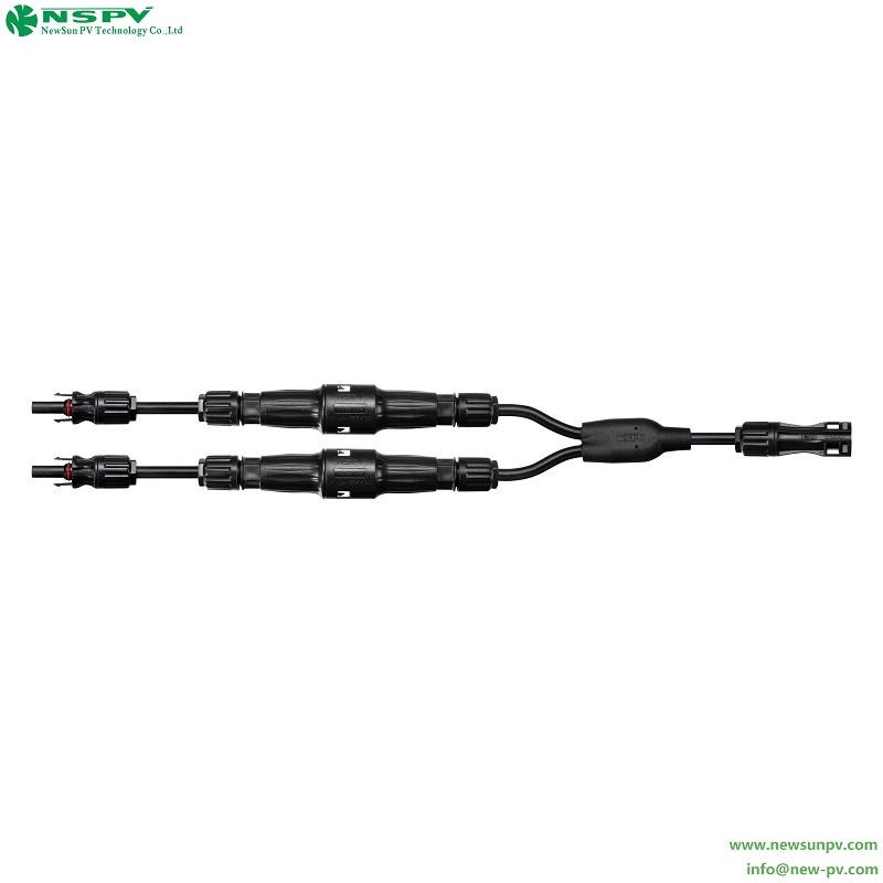 Solar YH Harness with Inline Fuse 1500VDC IP68 Protection for Photovoltaic Systems