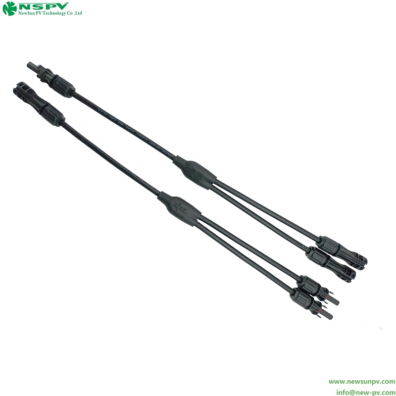 Solar H Harness with Inline Fuse 1500VDC IP68 Waterproof for Solar Energy Systems