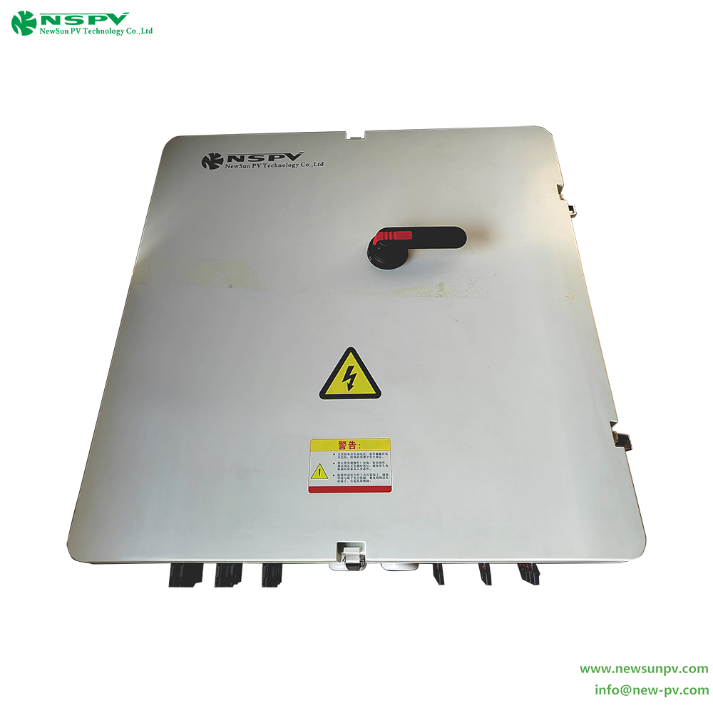 Solar Combiner Box DC String Combiner Box Array Junction Box Customized for Solar Power Systems