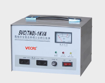 SVC Series Single Phase High Accuracy Full Automatic AC Voltage Regulator Servo Motor Control Circuit Wide Voltage Stabilizing Range No Waveform Distortion Industrial Power Systems HUAGIA GROUP