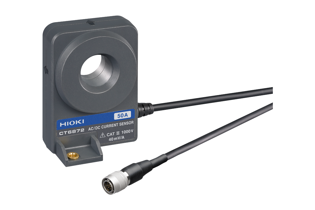 AC/DC CURRENT SENSOR CT6872 Wideband High Accuracy 50A Current Measurement for EVs and Solar Power Systems
