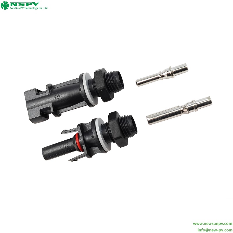 Solar 1500VDC PV4.0 DC Panel Connector 35A IP68 Waterproof Solar Cable Connector for Photovoltaic Systems
