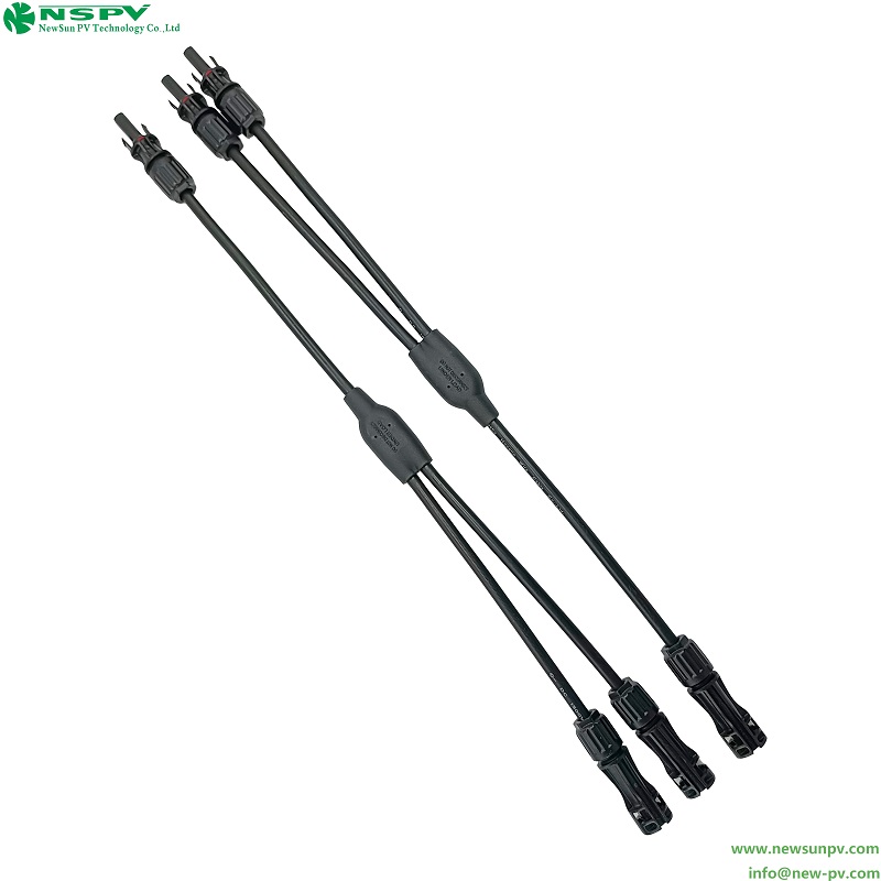 Solar H Harness with Inline Fuse 1500VDC IP68 Waterproof for Solar Energy Systems