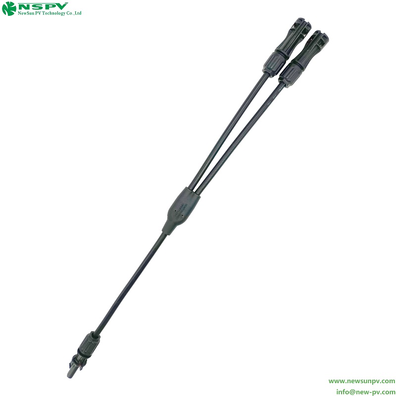 Solar H Harness with Inline Fuse 1500VDC IP68 Waterproof for Solar Energy Systems