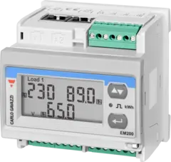 Three-phase Energy Analyzer 57.7-133 V L-N 100-230 V L-L 630A RS485 Modbus RTU Pulse Output for Power Monitoring Gavazzi Automation