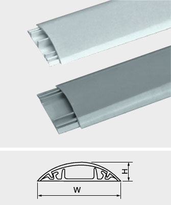 Round Type Wiring Duct PVC Insulated Heat Resistant Electrical Cable Duct for Battery and Energy Storage Systems HUAJIA
