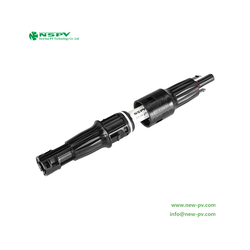 Solar 1500VDC Fuse Connector IP68 Rated 2.5~10mm2 Cable for Outdoor Renewable Energy Systems
