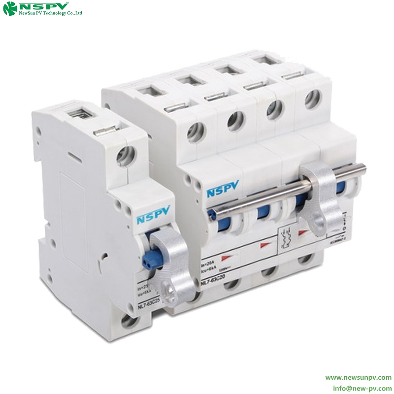 Solar MCB Lockout Aluminum Durable for Circuit Breaker Safety Lockout with Padlock Compatibility