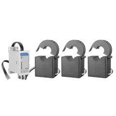Current Transformer Set 0.5 Accuracy Class Split Core 200A Cable Mounting for EM271 ET272 Energy Meter