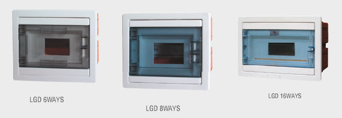 LGD Series Distribution Box Impact Proof Engineering Plastics Transparent Cover for Circuit Protection in Energy Storage Systems